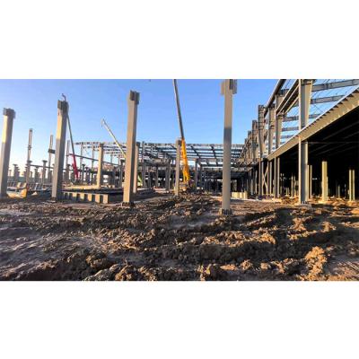 China Custom Prefab Steel Structure Homes Q235 Q345B Steel Structure Shed Construction Workshop for sale