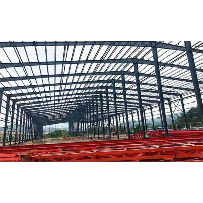 China Fast Installation Prefab Steel Structure Car Showroom , Modern Steel Frame Office Building for sale