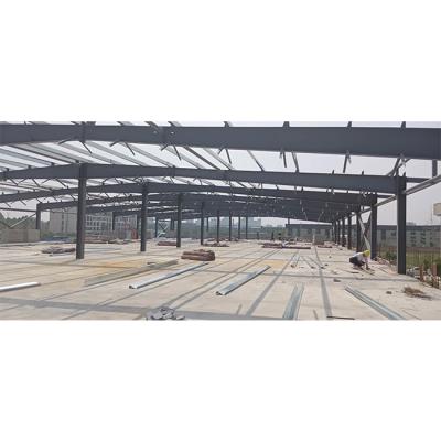 China Customized Light Weight Steel Structure Warehouse Prefabricated Steel Portal Frame Warehouse for sale