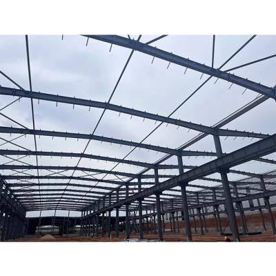 China Metal Space Frame Steel Structure Workshop Prefabricated Industrial Buildings Construction for sale