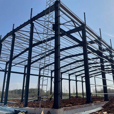 China Wind Resistant Metal Garage Shed Customized Prefabricated Building Factories for sale