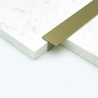 China New Modern Design Metal Tile Trim Profile Decorative Ceramic Tile Accessories Decorative Profile for sale