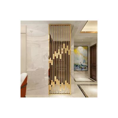 China 2022 Hot Selling Traditional Modern Stainless Steel Furniture Room Partition Traditional Modern Screen for sale