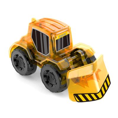 China Solar Powered Toy Kids Educational toys for kids 2023 Solar Toy Assembly Bulldozer Car DIY Small Invention Making Materials Package for sale