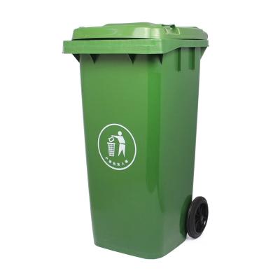 China 100 120 240 Sustainable Commercial 360 Liter Garbage Bin Outdoor Pull Out Waste Bin for sale