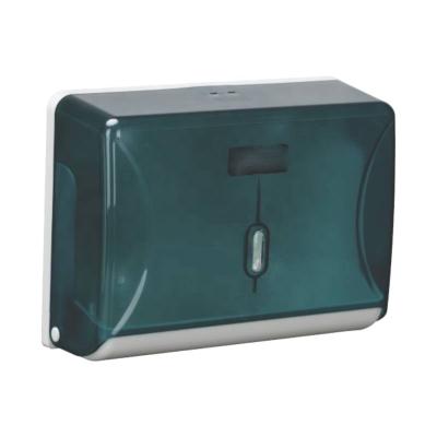 China Modern Square N-Folded Napkin Dispenser Paper Holder Toilet Paper Hand Tissue Holder Wall Mounted for sale