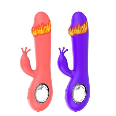 China Wholesale 7 Vibration Style Shake Style 7 Frequency Rotate Modes Heat Rabbit Sex Vibrator Women G Spot Cat Masturbation Sex Clitoral Vibrator For Women for sale