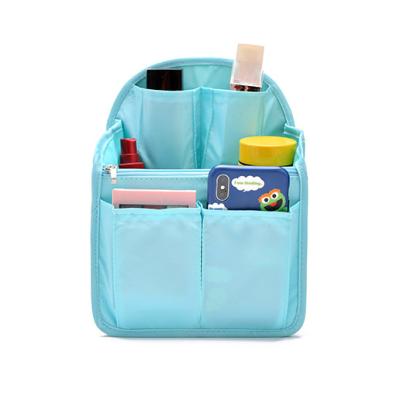 China Fashion Make Up Organizer Insert Bag For Inner Handbag Travel Purse Portable Cosmetic Bags Fit Various Brand Bags for sale