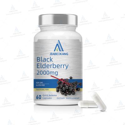 China Wholesale Vitamin C Mineral Supplement and Elderberry Private Label Health Care Supplement Zinc Extract Capsules for sale