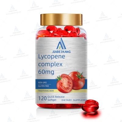 China immune & Anti Fatigue GMP Factory OEM Lycopene Softgels Complex Capsule Halal Dietary Supplement for sale