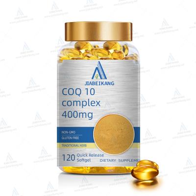 China immune & Anti-fatigue GMP factory OEM coenzyme q10 softgels capsule halal dietary supplement for sale