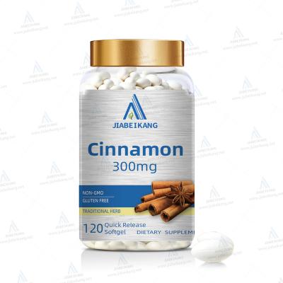 China Blood System GMP Factory OEM Cinnamon Softgels Vegetarian Softgels Brain Nerve Regulation for sale