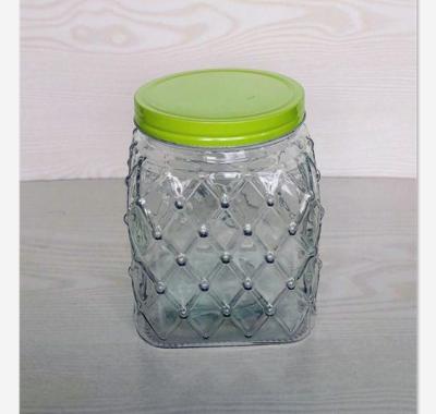 China Freshness Storage Kitchen Canisters Lids Bamboo Food Storage Jar Use Space Luxury Valentine Custom Party Gifts Christmas Home Clear Glass for sale