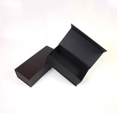 China Recyclable Wholesale Custom Logo Black Gift Box Packaging for Jewelry Box for sale