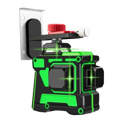 China 12line 3d mulit line 360 ​​degree rotating laser level green beam lazer level 13 x 11 x 14 cm for sale