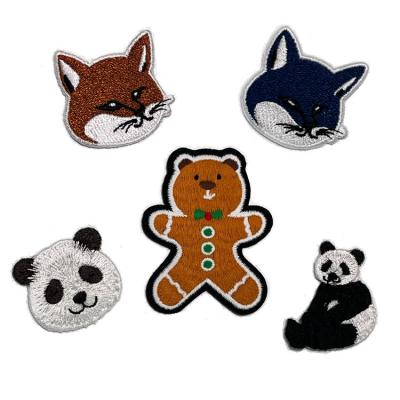 China Viable Factory Wholesale Mini A Variety Of Styles OEM Small Nonwoven Badge Embroidery Patches for sale