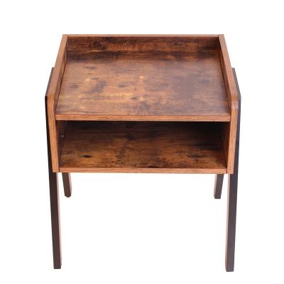 China Vintage DRM DRM Shrink Nightstand Industrial Side Table For Bedrooms , Vintage Looking Cabinet For Storage for sale