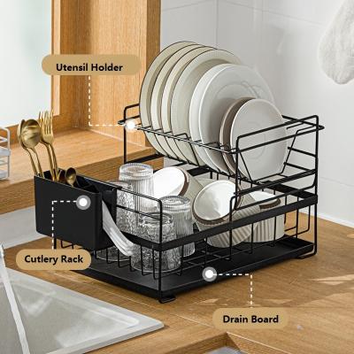 China Na DRM Dish Drying Rack, Dish Drainer Drain Board And Simple Utensil Rack Easy To Use for sale