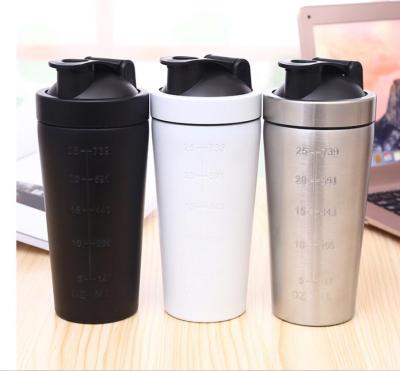 China Amazon Success Stainless Steel Sports Shaker Protein Bottle 500ml Viable Gym Shaker Bottle Customization for sale