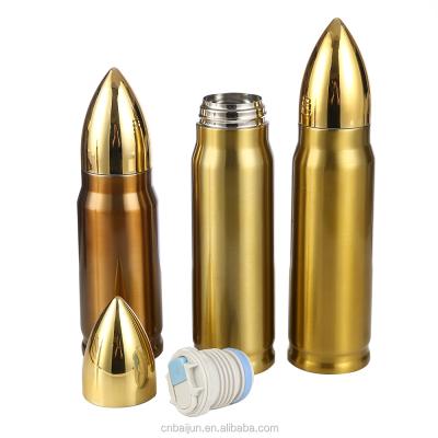 China 2019 Viable Stainless Bottle Bullet Shape Vacuum Bottles Heat Cold Insulation Coffee Mug Drinkware Insulated for sale