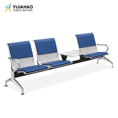 China Modern Best Selling Airport Chair Hospital Chair Reception Chair With Tea Table for sale