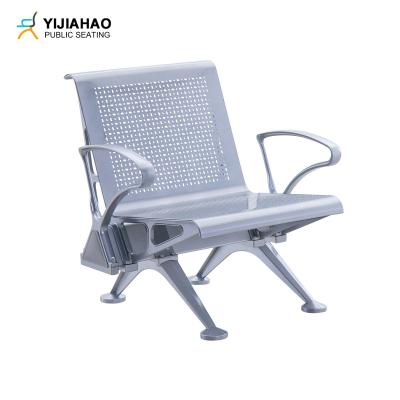 China Modern Single Seat Aluminum Alloy Waiting Area Seating Restaurant Chair Outdoor Chairs for sale