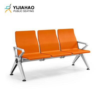 China Modern Metal Seat Airport Chair Waiting Room Bench Aluminum Link Lounge Chair 3 Seats Sofa for sale