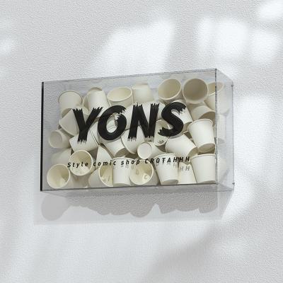 China PLUG-IN LIGHT BOX Customization New Chinese Style Acrylic Semi Reflective Plane Billboard Decoration Unlimited Abyss Mirror Light Box for sale