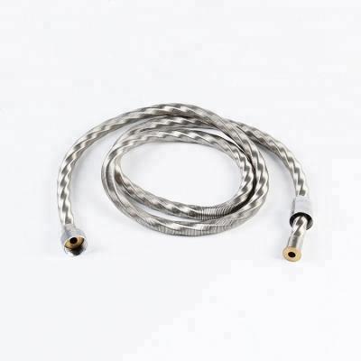 China 80-200cm High Modern Durable Stainless Steel Spiral Spring Shower Hose With Acs Ce Wateramark for sale