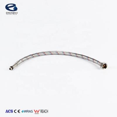 China ERDABAO EDB-SH-001 Modern 304 Stainless Steel Wire Braided Plumbing Flexible Hose With ACE CE Certificate for sale