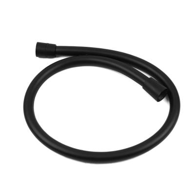 China Modern Black Brass Shower Hose PVC Shattaf Bidet Shower Hose Nut PVC Pipe for sale