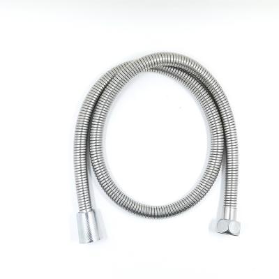 China Modern 14mm Chrome Plated Modern Corrugated Hotel Flexible Hose Shower Stainless Steel Hose for sale