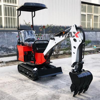 China Farms China 800kg Mini Digger Machine Small Tracked Excavator For Sale for sale