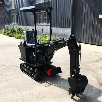 China Micro Farms Excavator 0.8ton Crawler Mini Earth Digging Machine For Sale for sale