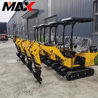 China Farms Minigraafmachine Excavator With Accessories Quick Coupler Rice Tooth Digger Thumb for sale