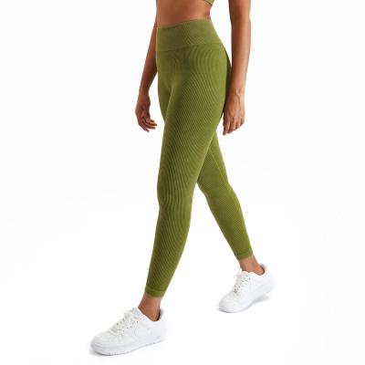 China New Arrival High Quality Women's Avocado Breathable Yoga Leggings Custom Logo Yoga Pants Instock for sale