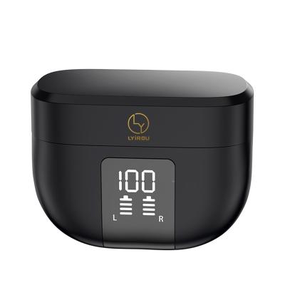 China Perfect Sound Mini Wireless Earphone Rechargeable 50 Hours Standby Time J68 Earphone Earbud With Display Screen for sale