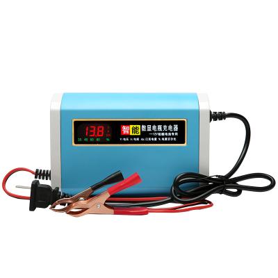 China Smart Auto Charger Devices Car Battery Charger 12V Volt Pedal Motorcycle Battery Pulse Repair Qi-enabled for sale