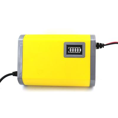 China Hot Selling Lead Acid Battery 12V28-63AH DC Charging Rechargeable Car 8a Battery Charger for sale