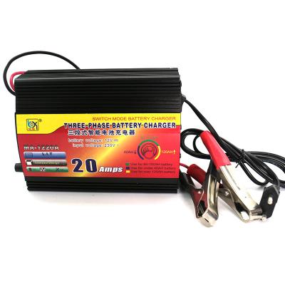 China Lead Acid Battery 12V20-400AH 30a High Efficiency 9A Charger Regulator Universal Solar Car Battery for sale