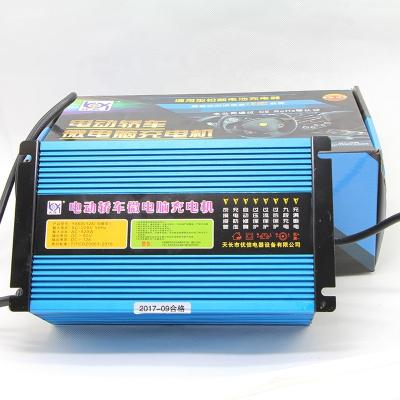 China New Design 48V50AH-200AH Smart Circuit 48v 20a e Bike Battery Charger for sale