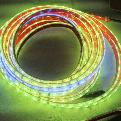 China Facade Lighting New Technology DC12V 24V Smart LED Strip RGB Dreamy Accessible Color SMD5050 60LEDs IP65 LED Strip for sale