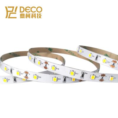 China High Quality Residential SMD 2835 LED Strip Light DC12V DC24V 4.8W/m 7.2W/m Flexible Tira Strip Led Lux for sale