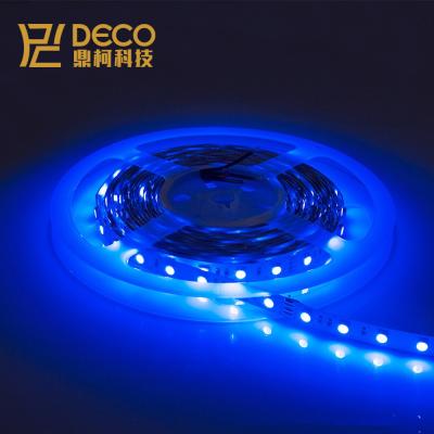 China Residential 5 Meter Flexible SMD 5050 60leds/M 24V 12V Waterproof 5050 RGB Lights Led Light Strip for sale