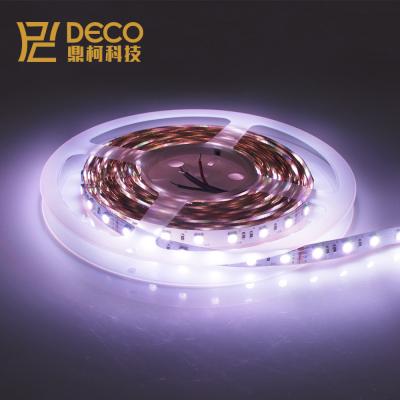 China High Quality 10mm Residential PCB 60LEDs/M DC12V 24V 5050SMD RGB Color With Good Price Flexible LED Strip Strip Light for sale