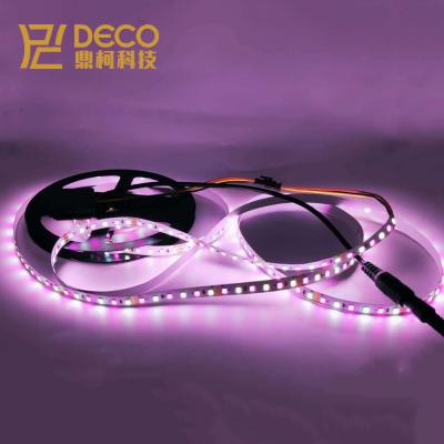 China Custom LANDSCAPE 12V 24V Dual Dual Colors Multifunctional LED Strip Lights 2835 Adjustable Color (White/Pink) Strips 120leds/m Dimmable for sale