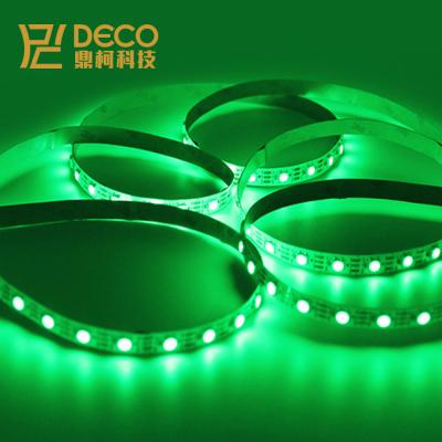 China ip20 ip65 ip67 color cable 5V 60 pixel ws2812 ws2812b pixel ws2812 ws2812b residential waterproof dream dmx digital rgb led stripe strip light for sale