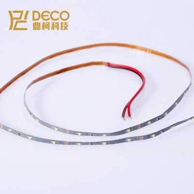 China 3V 12V 1.5mm 2mm 2.5mm 3mm 3.5mm Width Narrow PCB 0603 Flexible Led Strip Residential Super 0805 For Construction / Sand Table / Counter Bar Pattern for sale