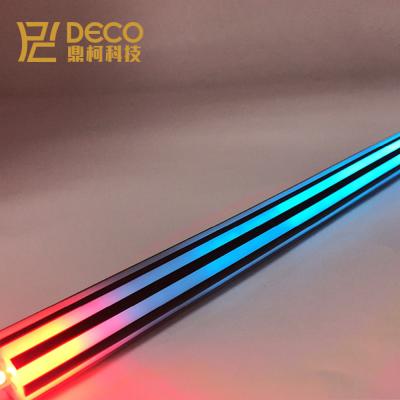 China LANDSCAPE DC12V/24V 360 Degree Around Single Color/Waterproof Flex Light 22mm LED Profile Neon Light RGB/RGB LED Pixel Neon Light for sale