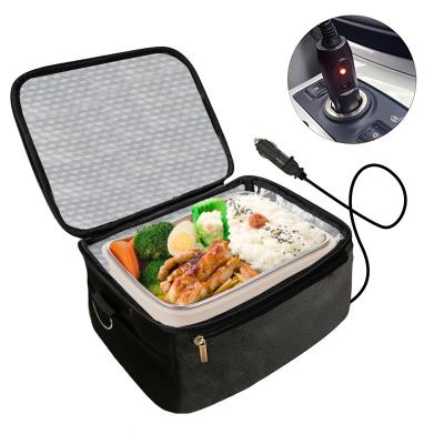 China Portable 12V Personal Car Oven Heater Food Warmer, Lunch Box for Office, Travel, Potlucks, and Home Cooking for sale